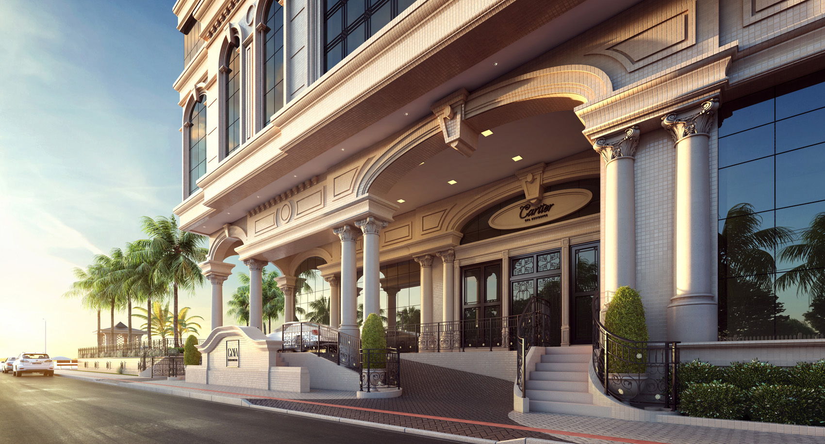 Cartier CNA Residence em Itapema: eleg&acirc;ncia neocl&aacute;ssica de frente para o mar